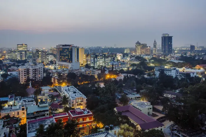Bangalore skyline